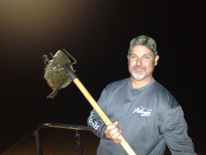 Flounder Gigging in Port OConner Texas