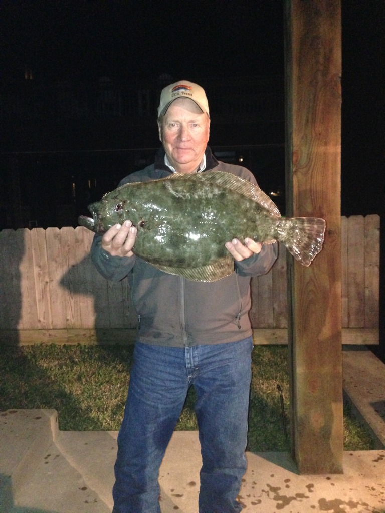 Flounder Gigging in Port OConner Texas